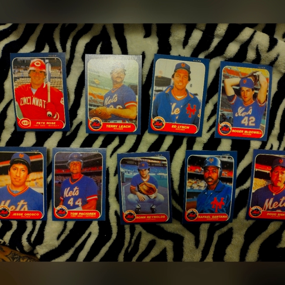 1986 fleer baseball card set